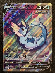 Vaporeon V SWSH181 Sword & Shield Black Star Promo