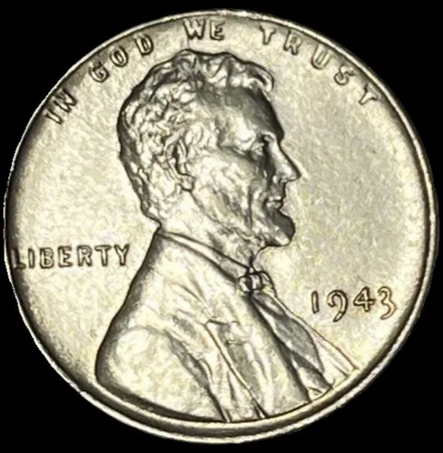 1943 P Lincoln Steel Wheat Cent / Penny *AU - ABOUT UNCIRCULATED* FREE SHIPPING