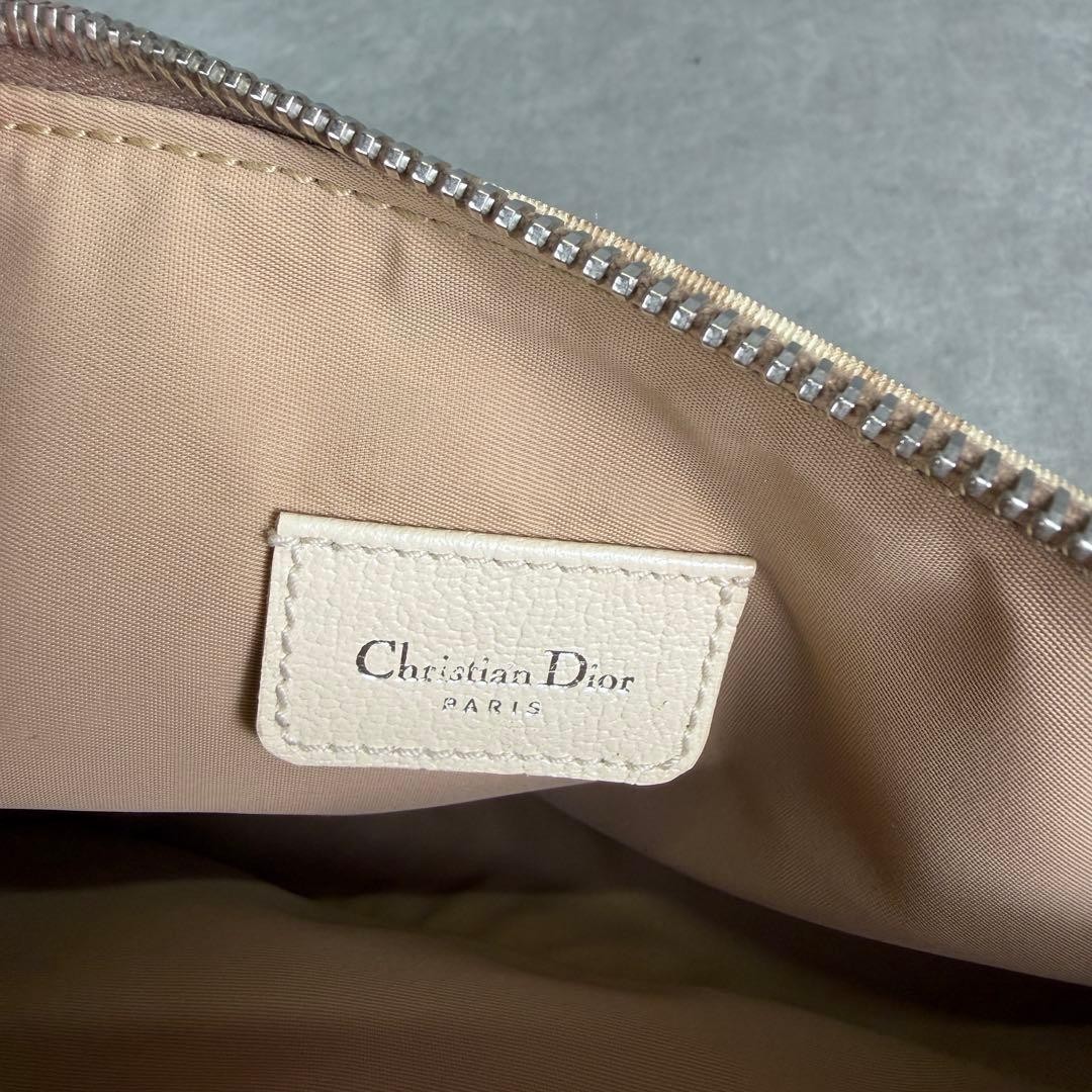 Christian Dior Trotter Flower Embroidered Saddle Bag Auth | eBay