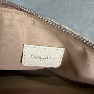 Christian Dior Trotter Flower Embroidered Saddle Bag Auth | eBay