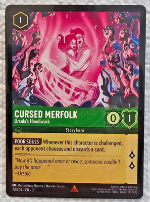 Cursed Merfolk - Ursula's Handiwork 70/204 Into the Inklands Regular