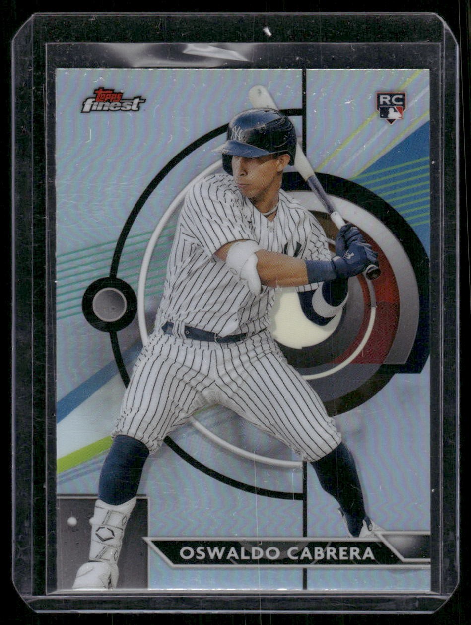 2023 Finest #41 Oswaldo Cabrera Refractor
