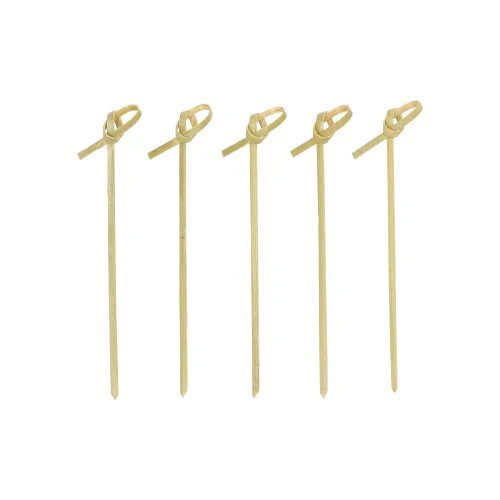 "6X Papstar 250 Fingerfood - Picker \"Pure\" 10 Cm \"Knoten\" | Unbekannte Einheit"-image
