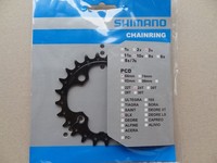 Shimano Kettenblatt FüR Kurbel Slx FC-M670/660-10 4-Arm, 10-Fach, 24 ZäHne, Neu
