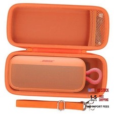 for Bose SoundLink Plus Portable Speaker Hard Protective Case, Orange Case