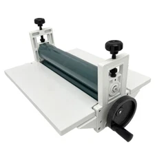 14In Manual Roll Laminating Machine Frame Cold Laminator Professional Cold Press