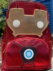 LoungeFly Pop! Marvel Iron Man Cosplay Light Up Mini Rucksack