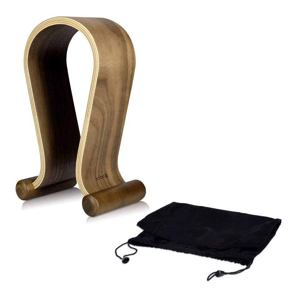 Support universel pour casque audio - Socle porte-casque en bois gaming headset - Photo 3/4