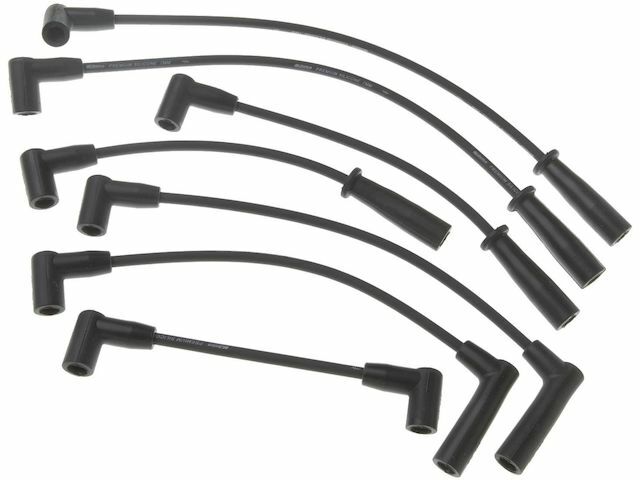 Dragon Fire Performance Jeep Cherokee Spark Plug Wires; Red PWJ287