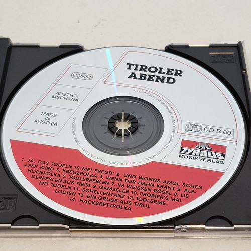 Tiroler Abend German Music CD - Imagen 2 de 4