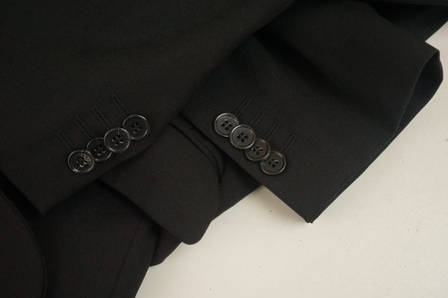 Hombre Daniel Hechter París Blazer Negro Lana Formal Talla EU52 GB / US42 QEA959 - Imagen 7 de 13