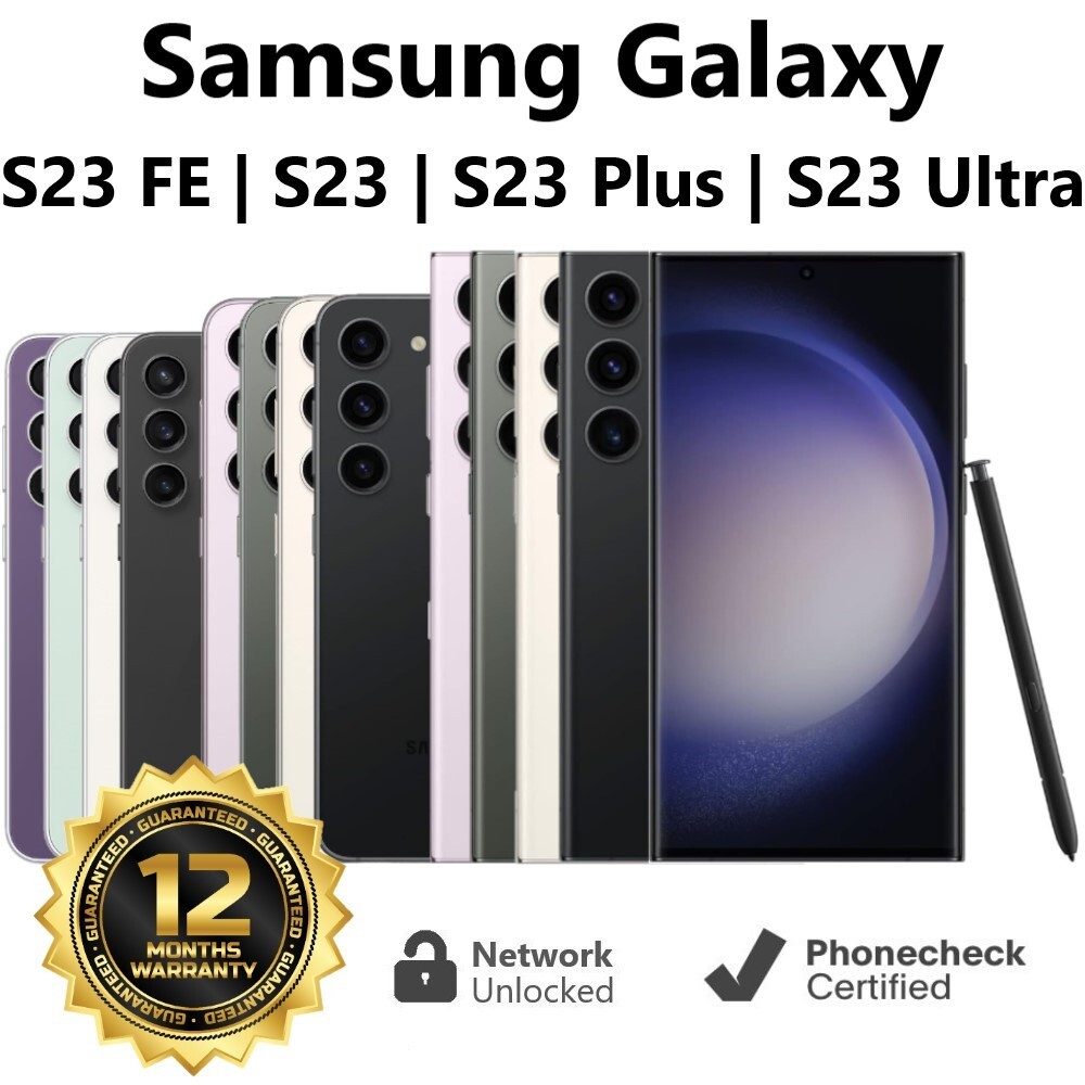 Samsung Galaxy S23 | S23+ | S23 FE | S23 Ultra - 128 | 256GB