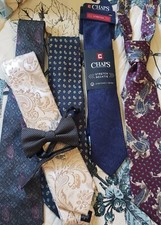Ties Men's Lot Of Silk Ties And Bow Tie Chaps Stafford Preferred Stock Tuesday