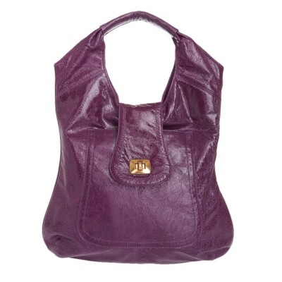 バッグ20 Bulga 5159 Besame Patent Pigskin Leather Tote Bag | eBay