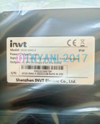 1PC New INVT GD20-004G-4 4KW Frequency Converter