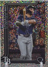 2025 Topps Series 1 Celebration Richie Palacios Celebration Foil Parallel #124