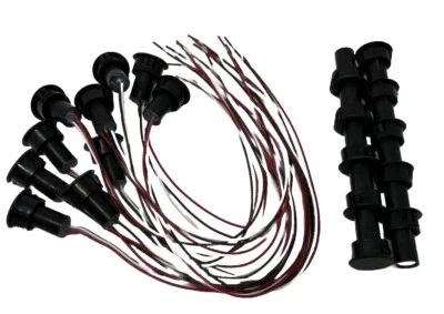 10pcs Nascom N78CB/STSD Recessed 3/4" SPDT Switch/Magnet Set for Doors, Brown