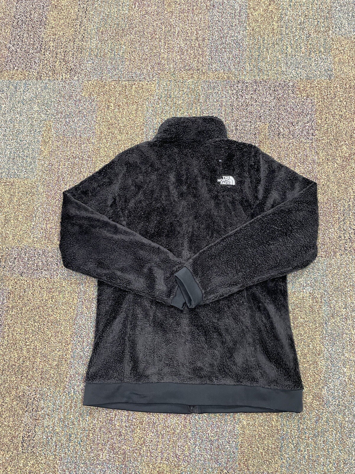 The North Face Osito Women Size L Black Full Zip Outdoor Travel Hiking