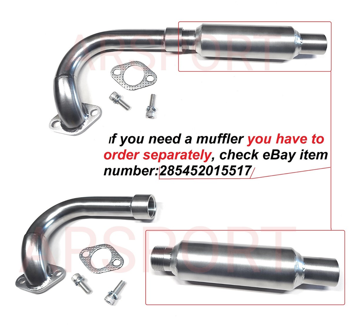 Low Exhaust Pipe 1