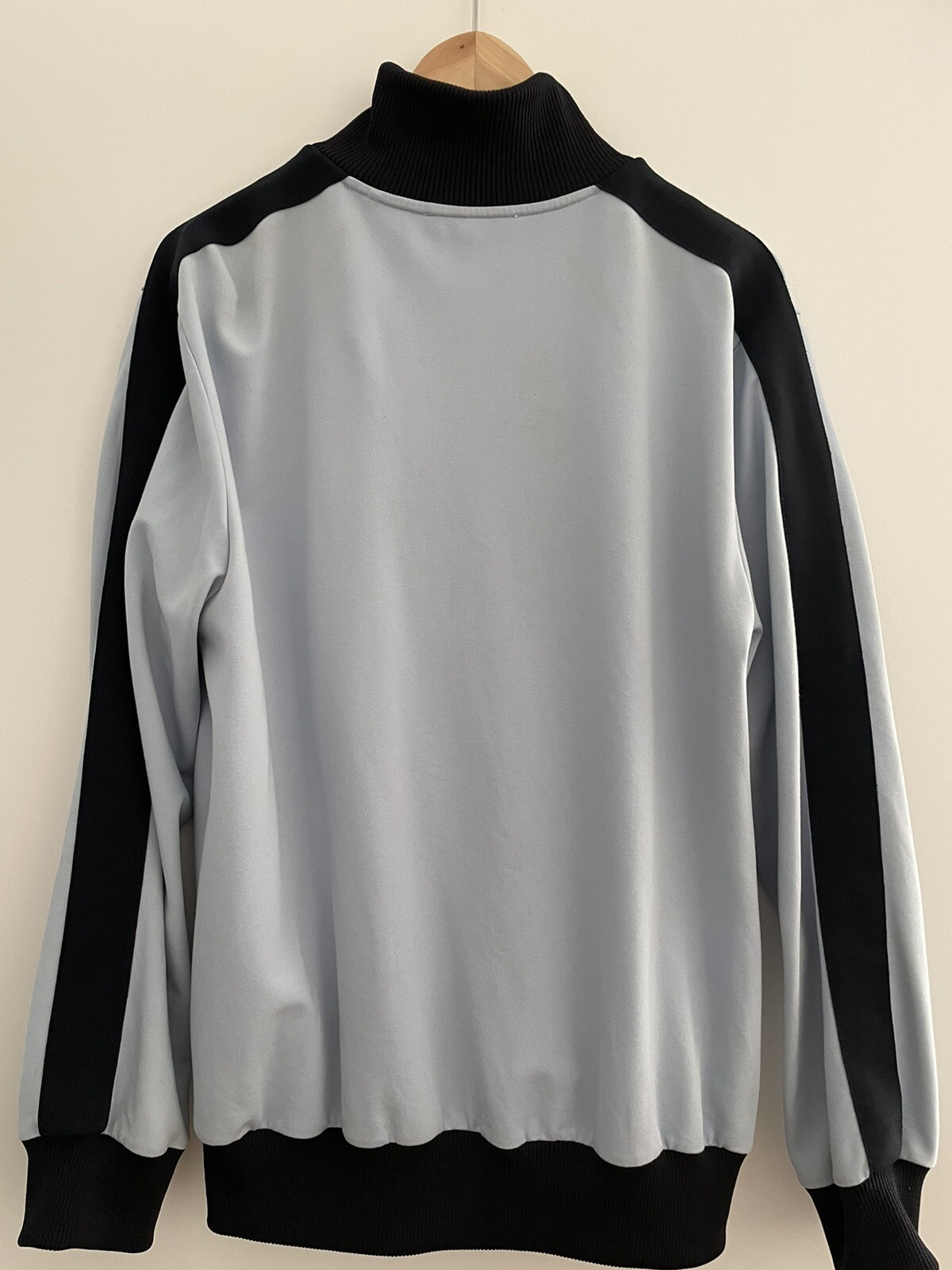 Sandro Track Jacket Large Light Blue - image 5