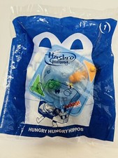 Hasbro Gaming 1 HUNGRY HUNGRY HIPPOS Game McDonald's 2020 Happy Meal Toy NEW
