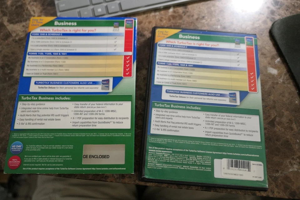 TurboTax Business 2013 for Corporations Partnerships & LLC’s (Windows) Turbo Tax - Image 3 of 3