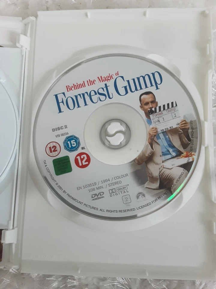 Forrest Gump Special Collector's Edition (DVD, 1994) - Image 4 of 4