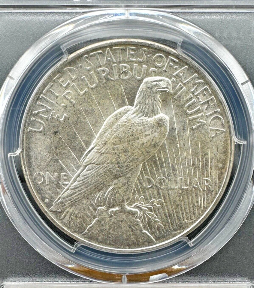 1922 D Peace Dollar $1 PCGS MS-63 Nice High Grade Peace Dollar - Image 4 of 4