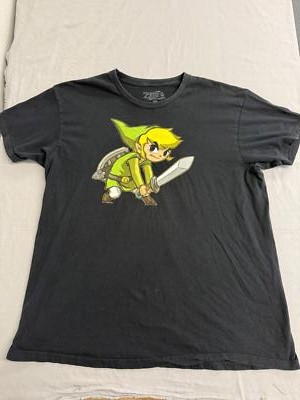 Link T-shirt Legend of Zelda Spirit Tracks DS Promo Tee 2XL