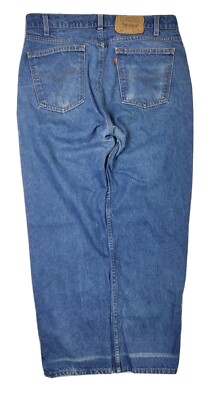 【USA-vintage】80s80's-levi's 305old-jeans Vtg 80s Levis 305 Mens Denim Jeans Orange Tab 35W 30L Blue 100
