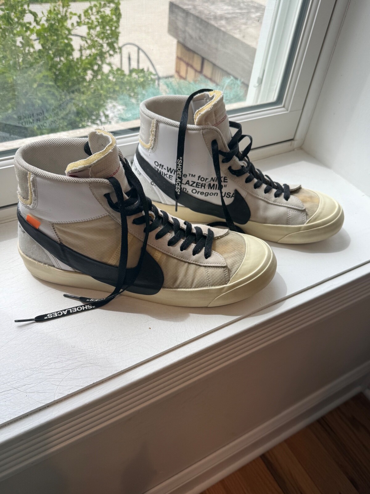 OFF WHITE X NIKE Taglia 12 Nike Off White x Blazer Mid The Ten