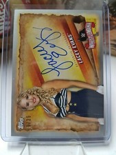 2020 Topps WWE Road to WrestleMania Autographs Silver #A-LE Lacey Evans 19/25