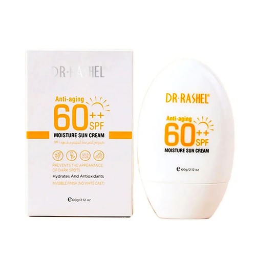 Dr Rashel Moisture Sun Cream 60SPF Water and Sweat Resistant Sunscreen