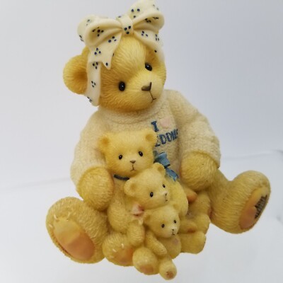 Cherished Teddies-Figurine  If a Mom's Love Comes in All Sizes Yours Has The..''