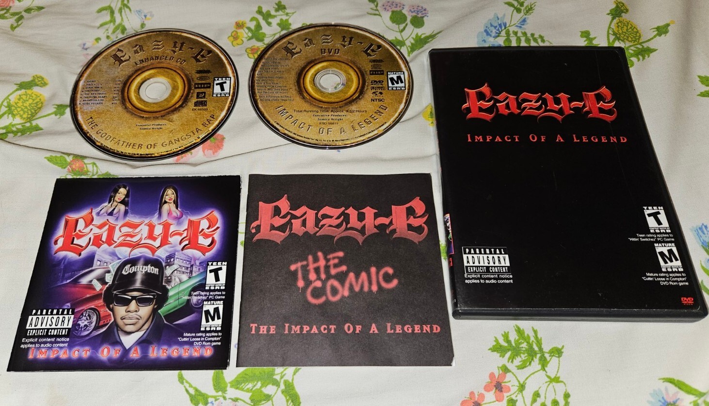 EAZYE Impact Of A Legend (2 DVD) Color Ntsc Digital Sound Dolby Dvd