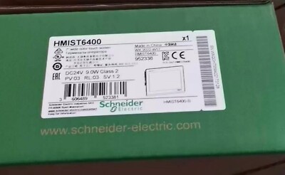 1PC Schneider HMIST6400 HMI Touch Screen New In Box Expedited Shipping
