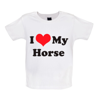 I Love Mein Pferd - Baby/Strampler - Pferde Show Jumping Rennen Reiten