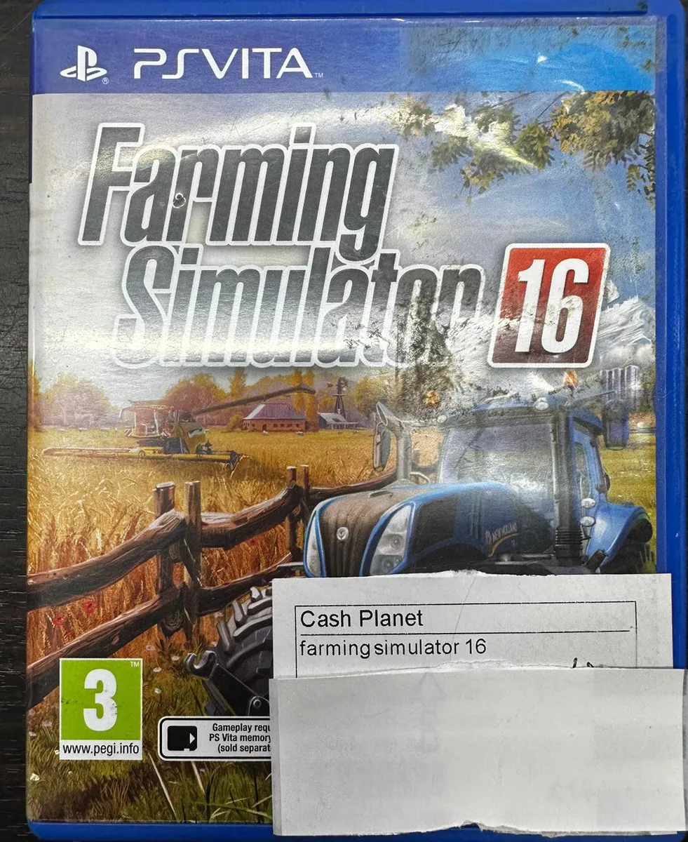 Farming simulator 16 ps vita deals