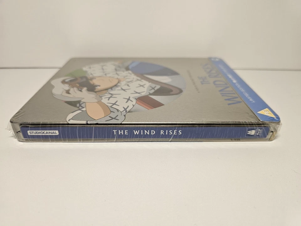 STUDIO GHIBLI - THE WIND RISES - UK EXCLUSIVE BLU RAY STEELBOOK - NEW - Image 3 of 4