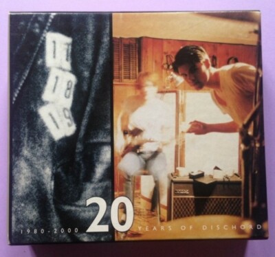 20 YEARS OF DISCHORD 1980 - 2000 - 3 CD Box Set with Booklet 