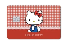 Sanrio Hello Kitty Credit Card Smart Sticker Skin Precut Small Chip Debit Bank