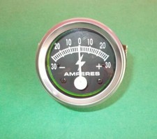 Ammeter 2" 30-0-30, Ampere Meter for Trucks, Tractors, Bus, Generator 2 PCS