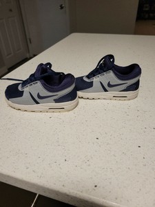 Nike Air Max-Chicos Zapatos-tamaño 6C-Azul/Gris/Blanco-Buen Estado | eBay