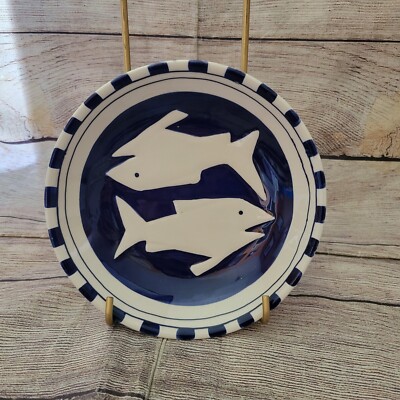 Blue Sky Ceramics Round Fish Bowl with Box NEW 
