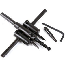 ADJUSTABLE CIRCLE HOLE CUTTER Wood Drywall Drill Bit Saw Round Cutting Blade
