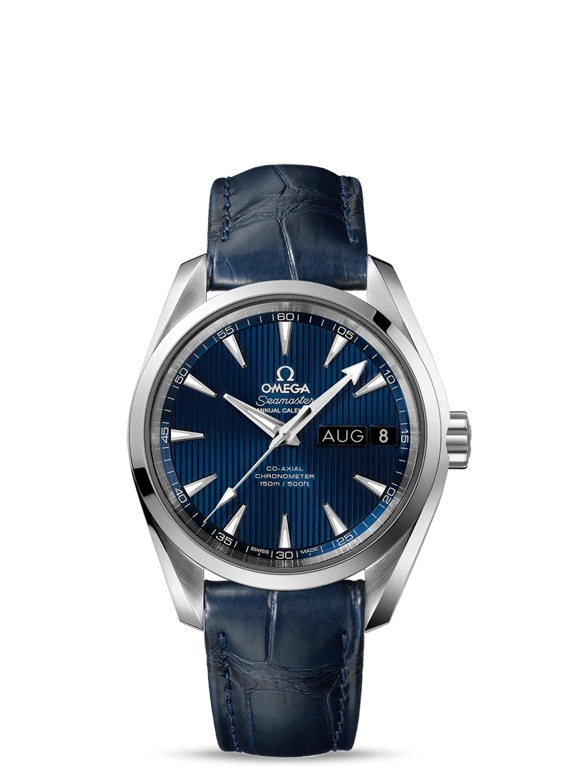 New Omega Seamaster Aqua Terra Annual Calendar Coaxial Watch 231.13.43.22.03.002