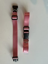 Cuello de nailon rosa casero