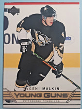 Evgeni Malkin Young Guns Rookie Card Upper Deck 2006-07 Checklist 495 NM-M. rookie card picture