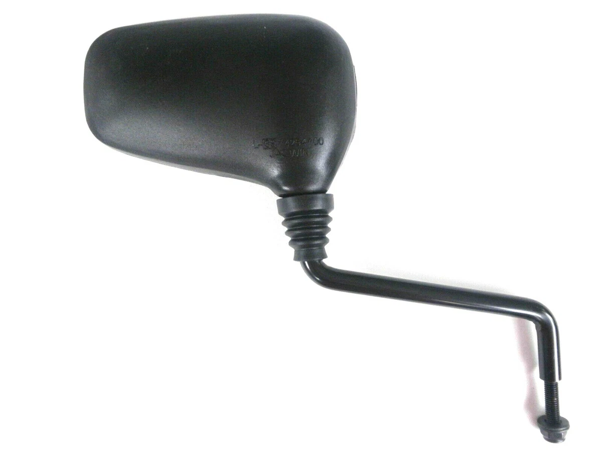Specchietto Retrovisore Destro Nero Per Piaggio 50 Fly 2005-2015 - Attacco 8 Mm