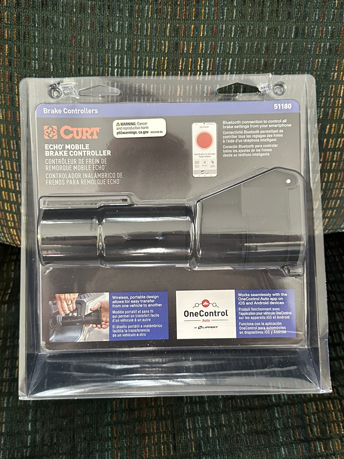CURT Echo Mobile Trailer Brake Controller With Bluetooth Enabled eBay